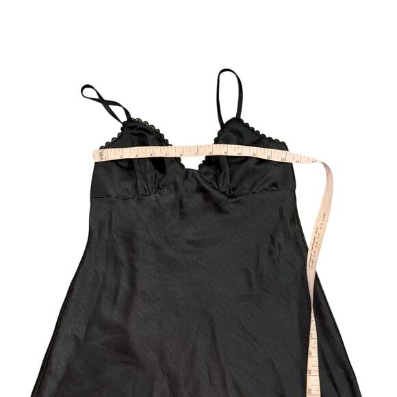 Princess Polly Satin Babydoll Little Black Dress Women’s 2 Bachelorette Party - Picture 10 of 11